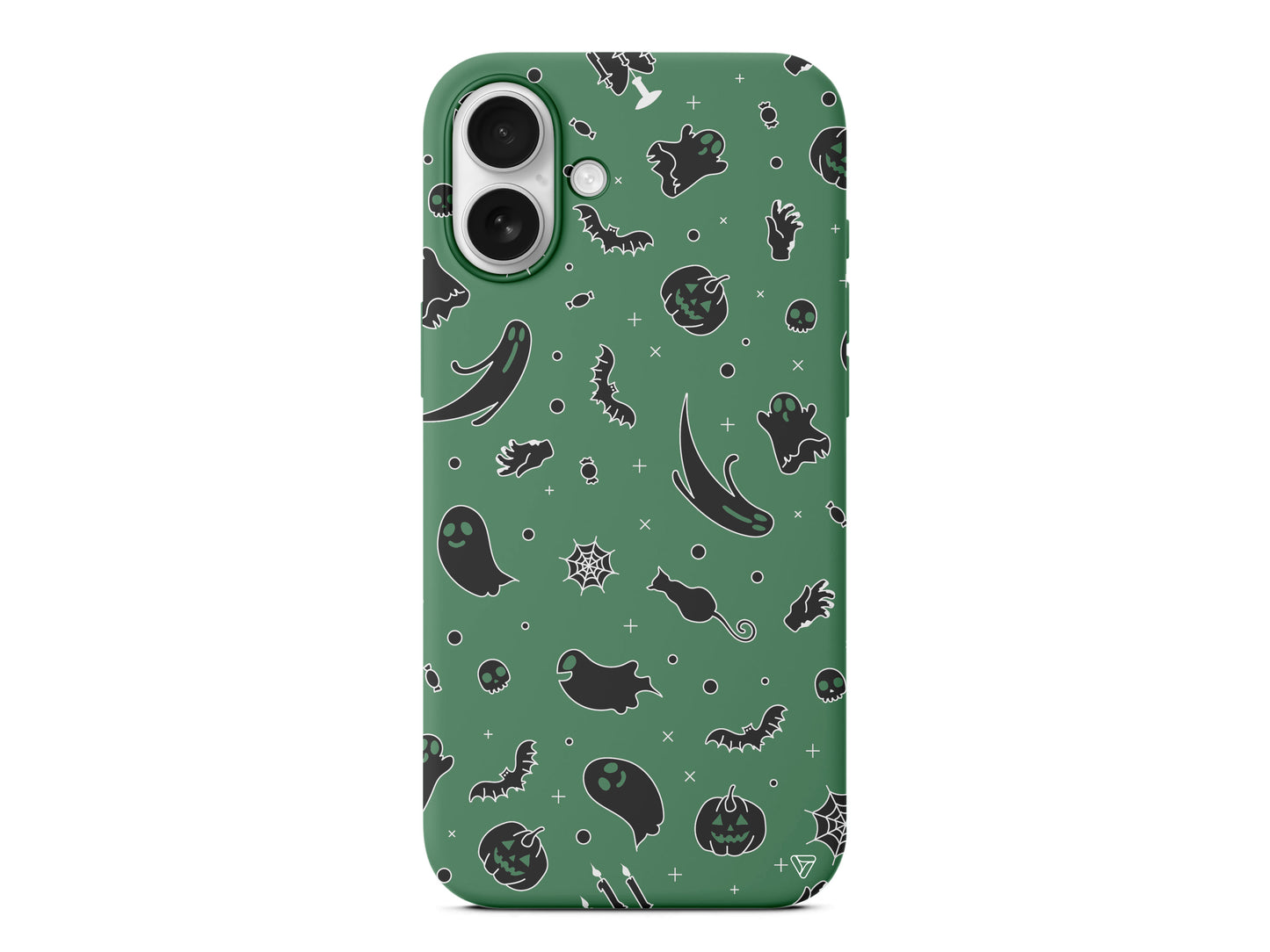 Cadılar Bayramı Halloween Black Lansman Model İçi Kadife Silikon Telefon Kılıfı