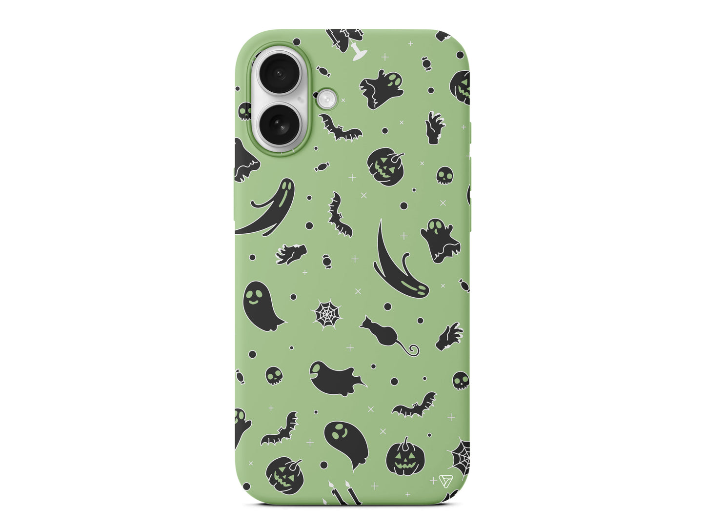 Cadılar Bayramı Halloween Black Lansman Model İçi Kadife Silikon Telefon Kılıfı