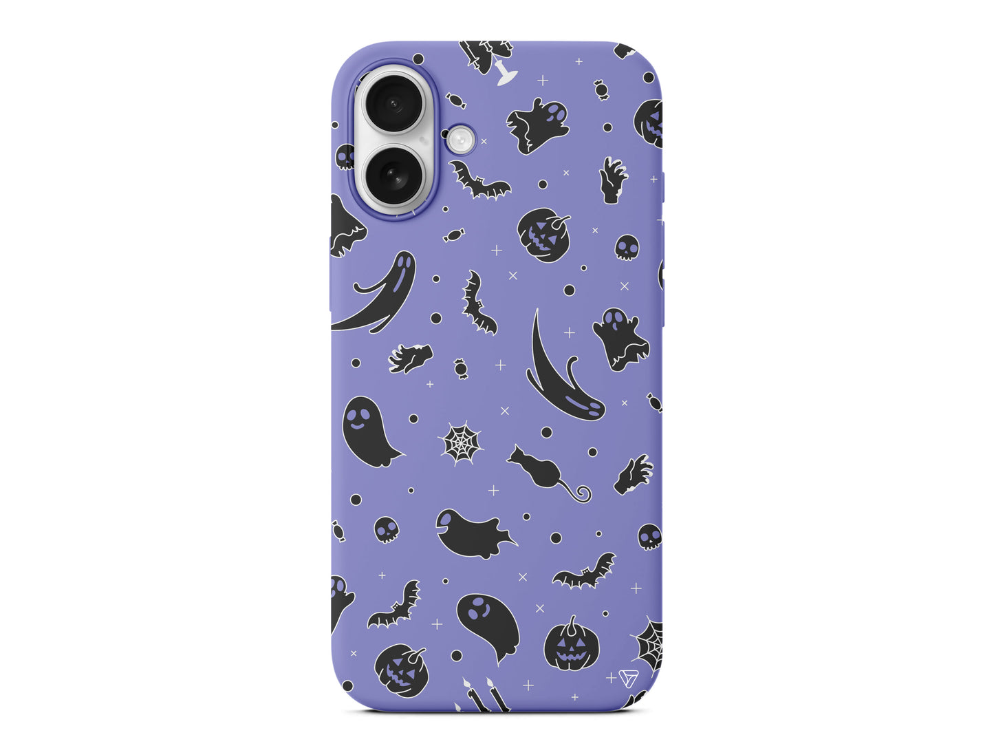 Cadılar Bayramı Halloween Black Lansman Model İçi Kadife Silikon Telefon Kılıfı