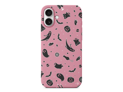 Cadılar Bayramı Halloween Black Lansman Model İçi Kadife Silikon Telefon Kılıfı – Plus Serisine Özel