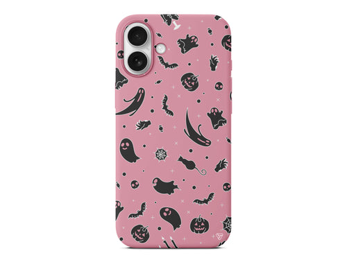 Cadılar Bayramı Halloween Black Lansman Model İçi Kadife Silikon Telefon Kılıfı – Plus Serisine Özel