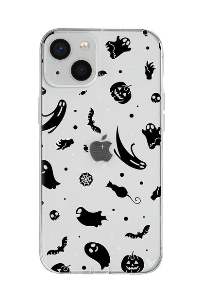 Cadılar Bayramı Halloween Black Lansman Model İçi Kadife Silikon Telefon Kılıfı – Plus Serisine Özel