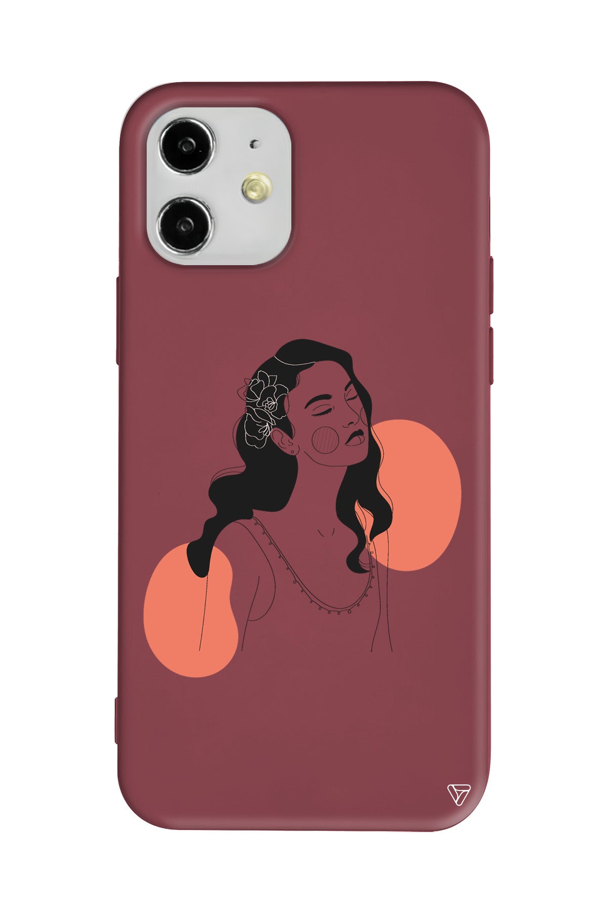 Emma Lansman Model İçi Kadife Silikon Telefon Kılıfı