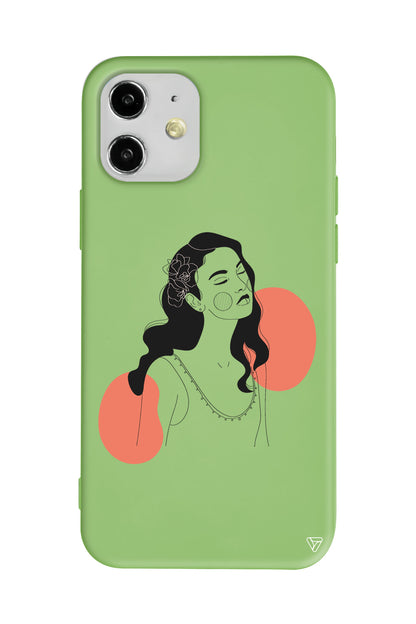 Emma Lansman Model İçi Kadife Silikon Telefon Kılıfı