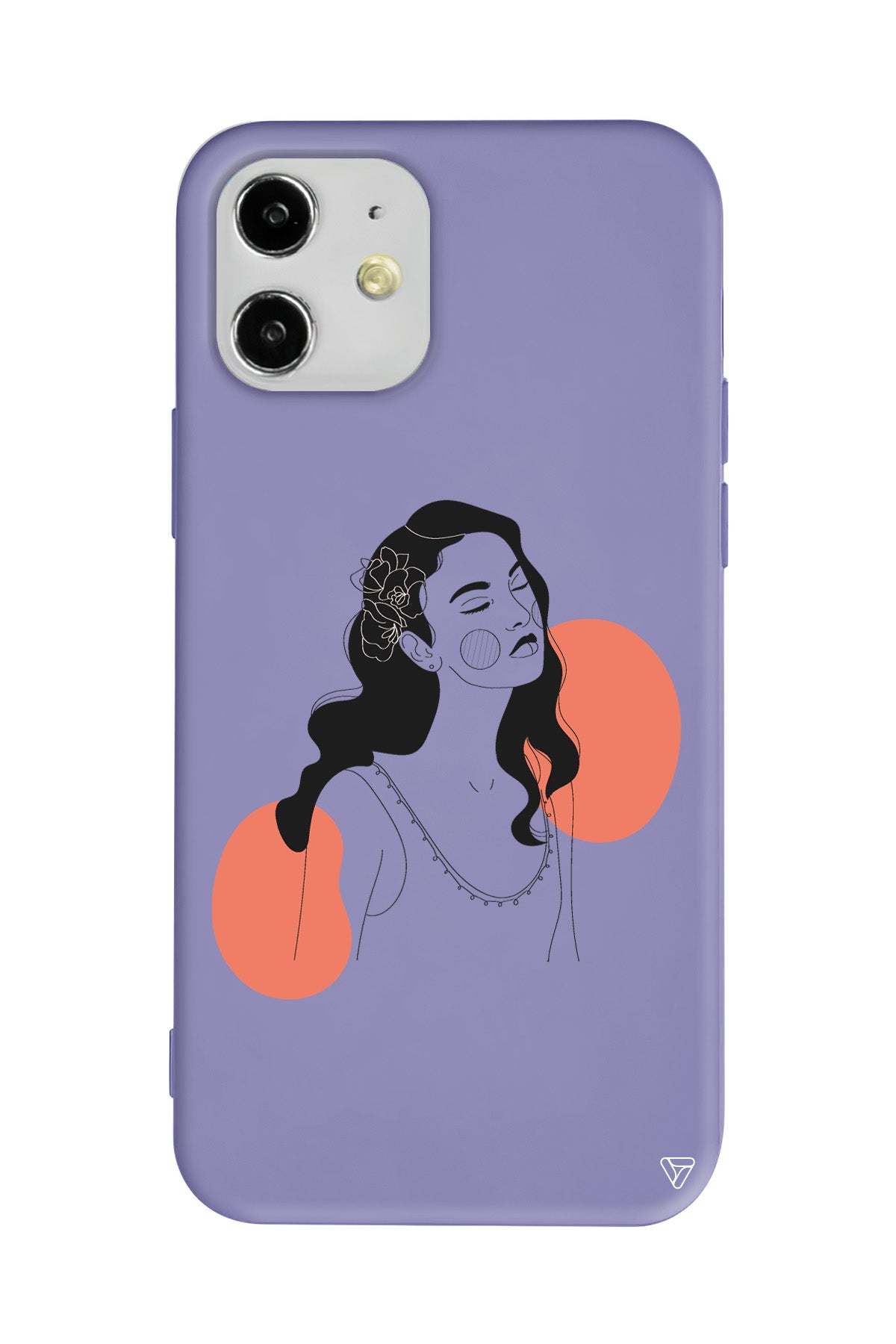 Emma Lansman Model İçi Kadife Silikon Telefon Kılıfı