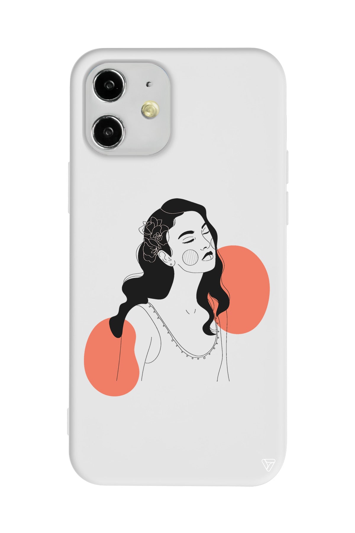 Emma Lansman Model İçi Kadife Silikon Telefon Kılıfı