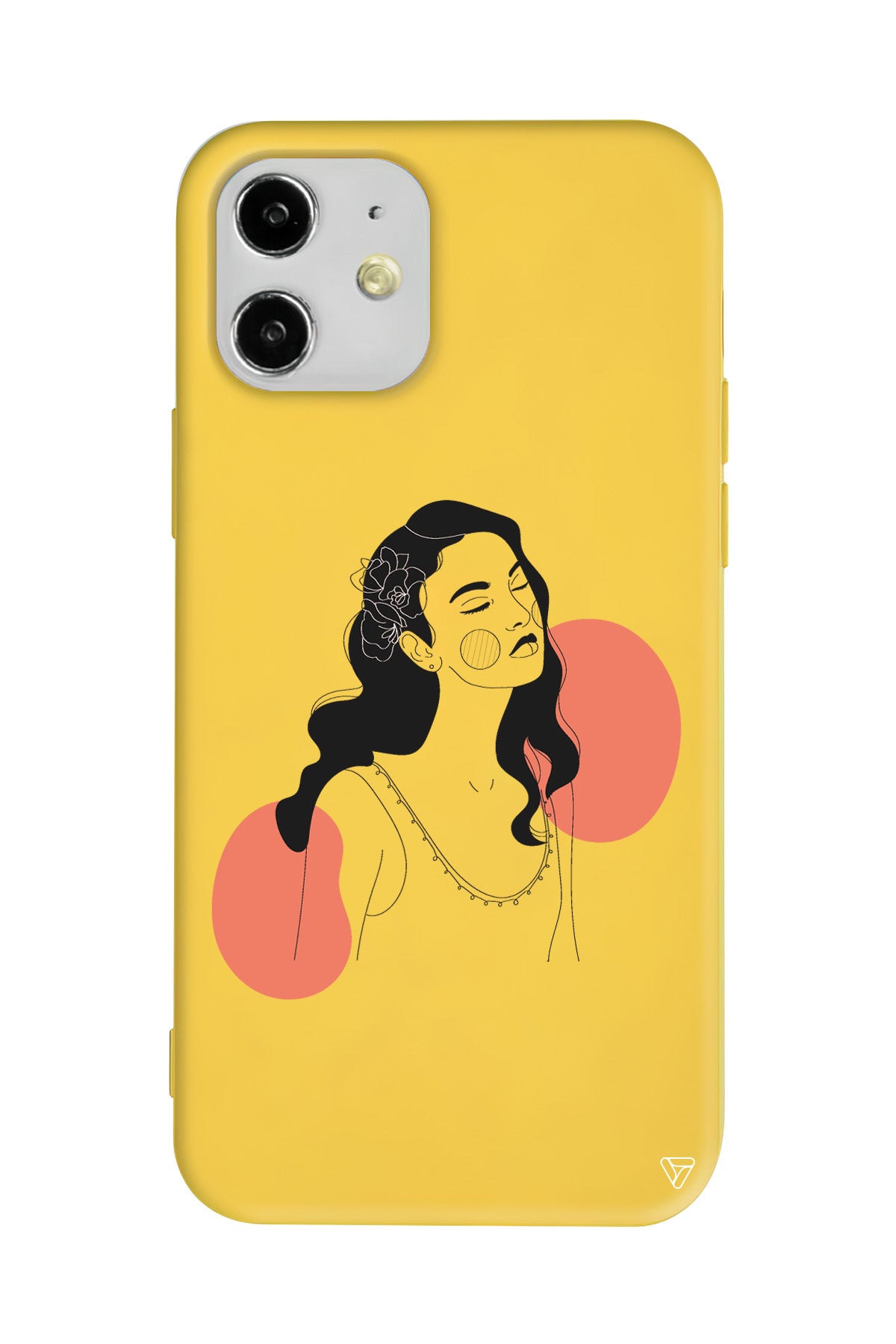 Emma Lansman Model İçi Kadife Silikon Telefon Kılıfı