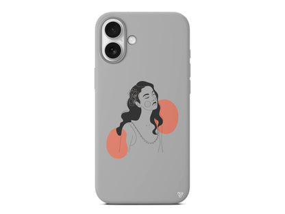 Emma Lansman Model İçi Kadife Silikon Telefon Kılıfı