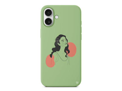 Emma Lansman Model İçi Kadife Silikon Telefon Kılıfı