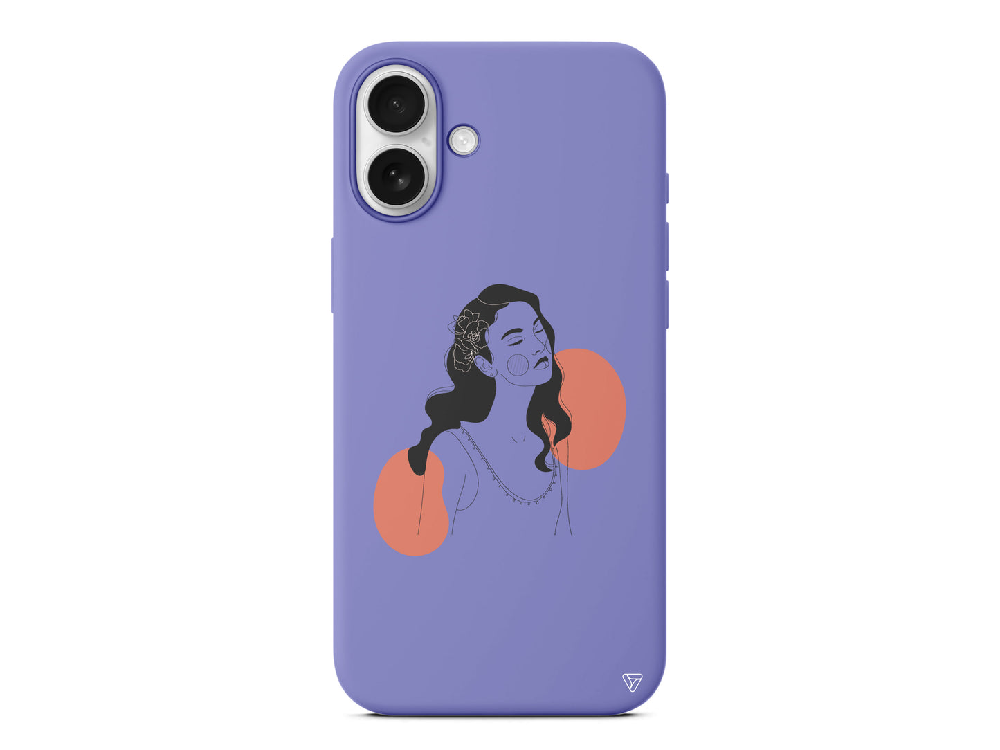 Emma Lansman Model İçi Kadife Silikon Telefon Kılıfı