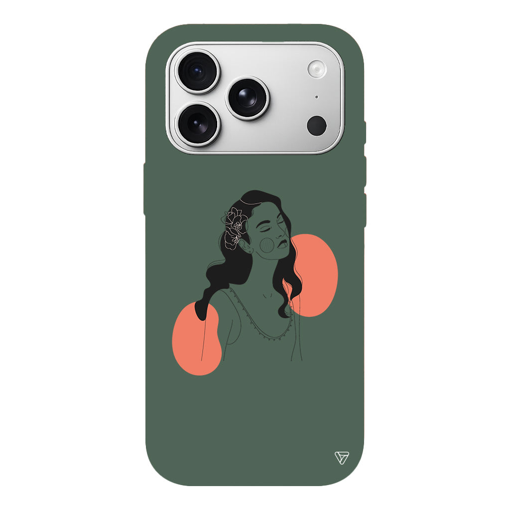 Emma Lansman Model İçi Kadife Silikon Telefon Kılıfı