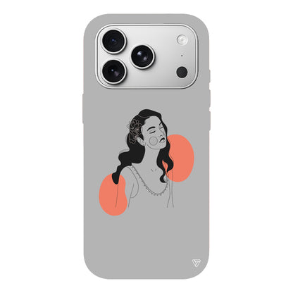 Emma Lansman Model İçi Kadife Silikon Telefon Kılıfı