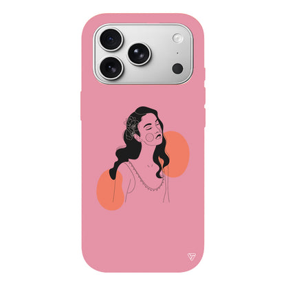 Emma Lansman Model İçi Kadife Silikon Telefon Kılıfı