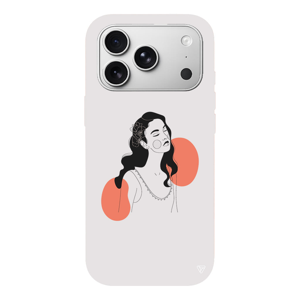 Emma Lansman Model İçi Kadife Silikon Telefon Kılıfı