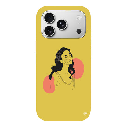 Emma Lansman Model İçi Kadife Silikon Telefon Kılıfı