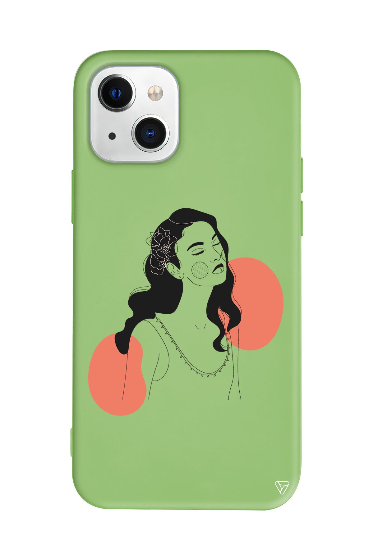 Emma Lansman Model İçi Kadife Silikon Telefon Kılıfı