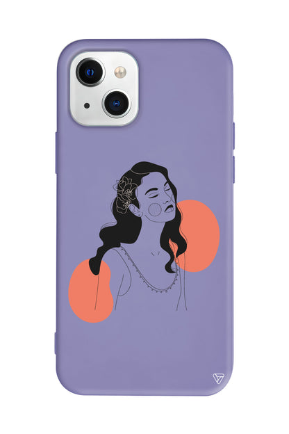 Emma Lansman Model İçi Kadife Silikon Telefon Kılıfı