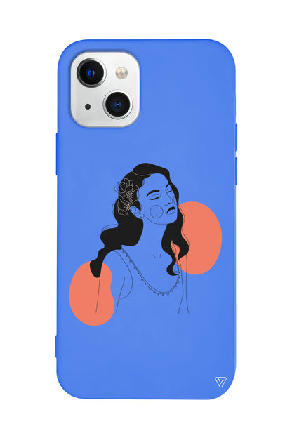 Emma Lansman Model İçi Kadife Silikon Telefon Kılıfı