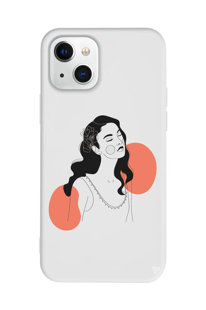 Emma Lansman Model İçi Kadife Silikon Telefon Kılıfı