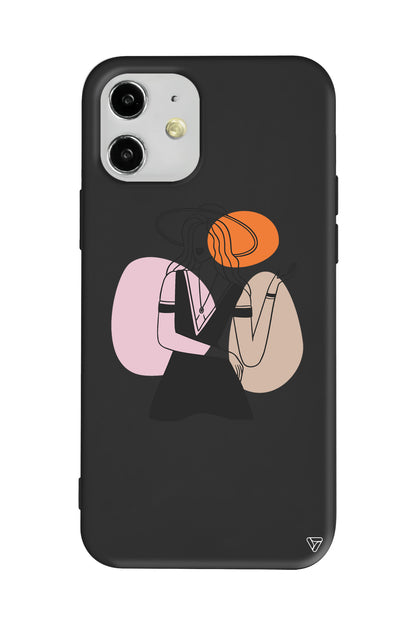 Isabella Lansman Model İçi Kadife Silikon Telefon Kılıfı