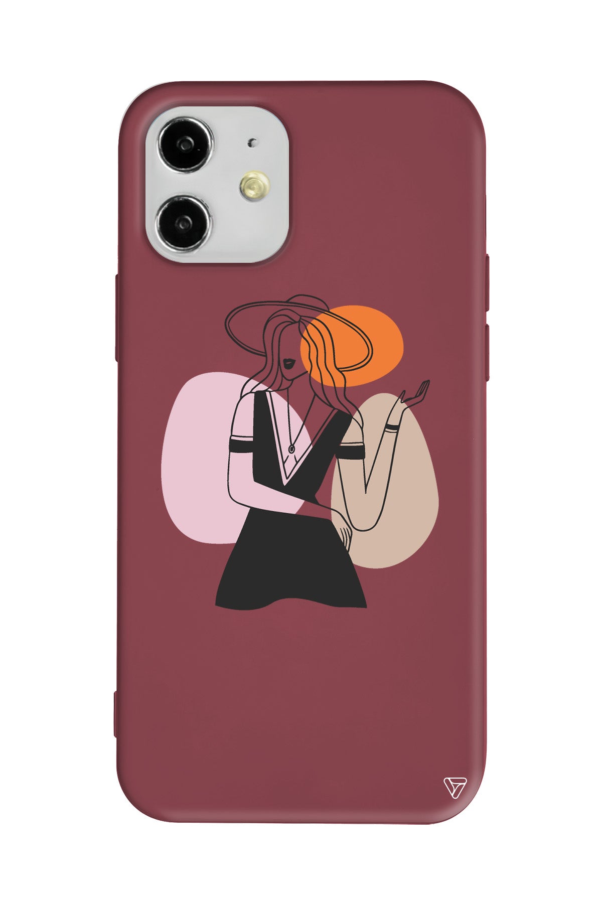 Isabella Lansman Model İçi Kadife Silikon Telefon Kılıfı