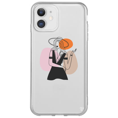 Isabella Lansman Model İçi Kadife Silikon Telefon Kılıfı