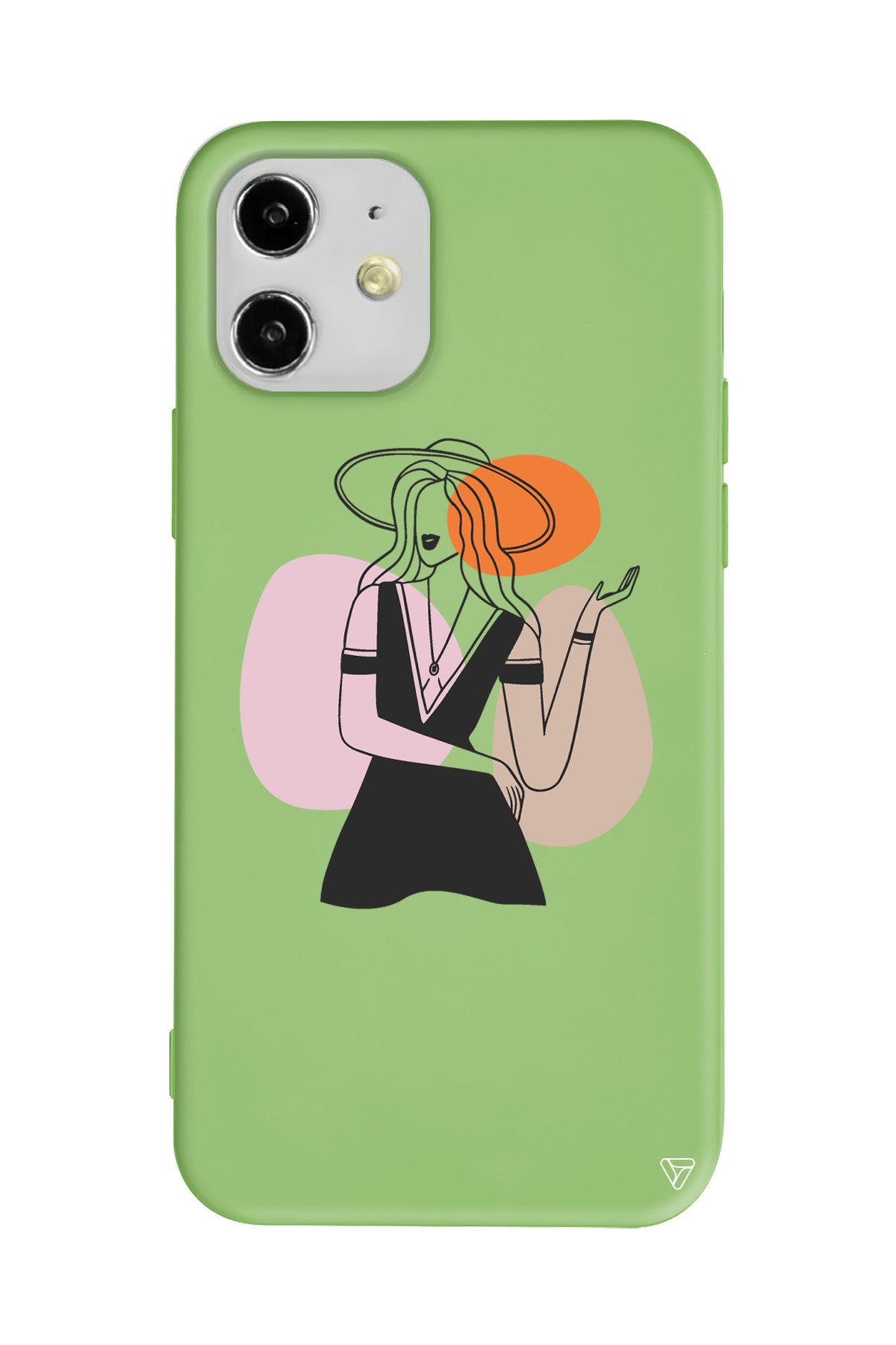 Isabella Lansman Model İçi Kadife Silikon Telefon Kılıfı