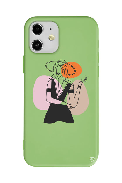 Isabella Lansman Model İçi Kadife Silikon Telefon Kılıfı