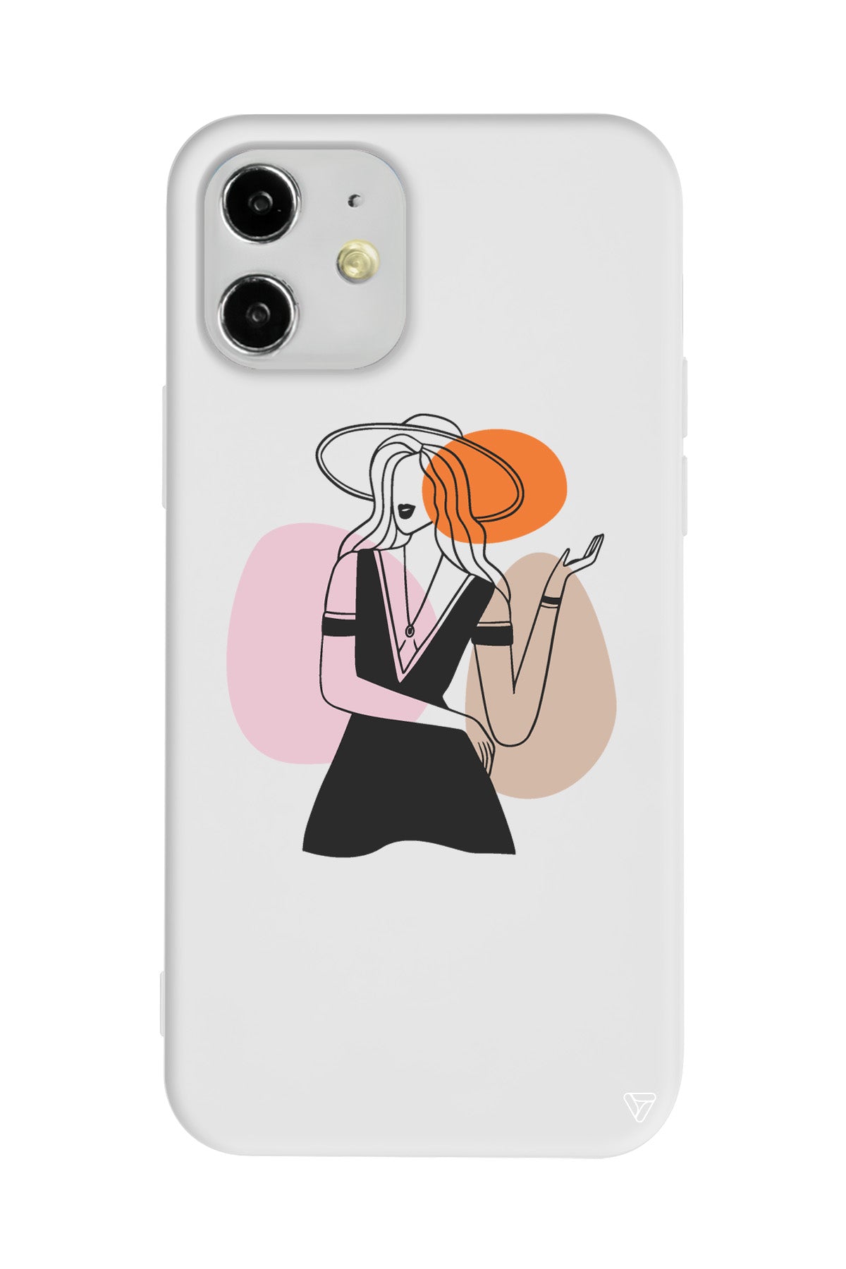 Isabella Lansman Model İçi Kadife Silikon Telefon Kılıfı