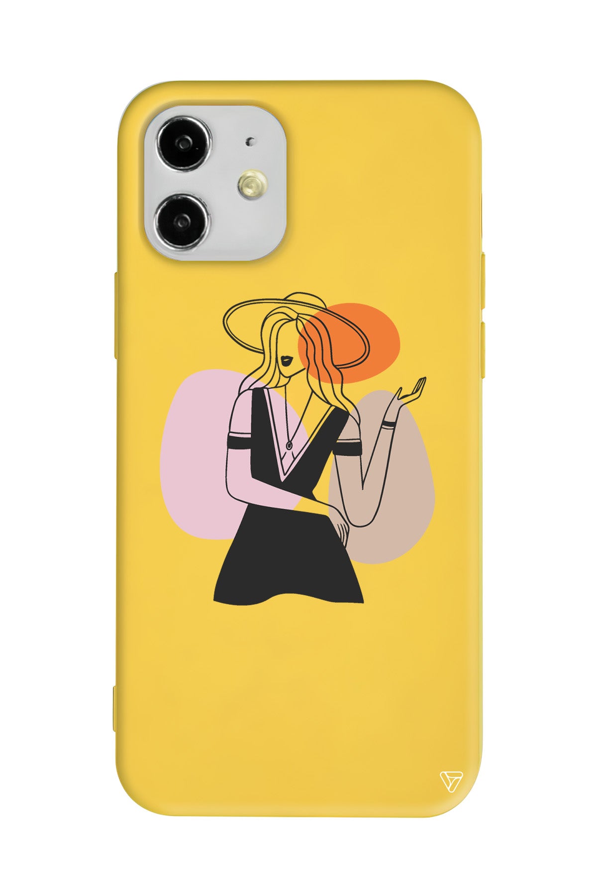 Isabella Lansman Model İçi Kadife Silikon Telefon Kılıfı