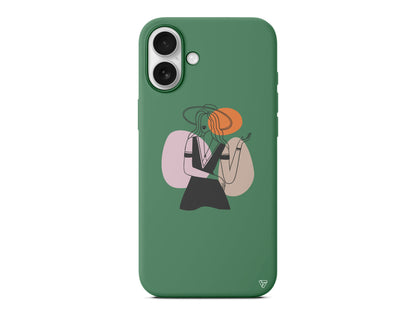 Isabella Lansman Model İçi Kadife Silikon Telefon Kılıfı