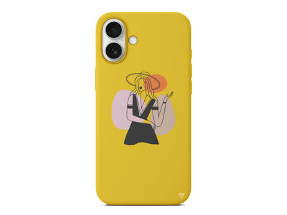 Isabella Lansman Model İçi Kadife Silikon Telefon Kılıfı – Plus Serisine Özel