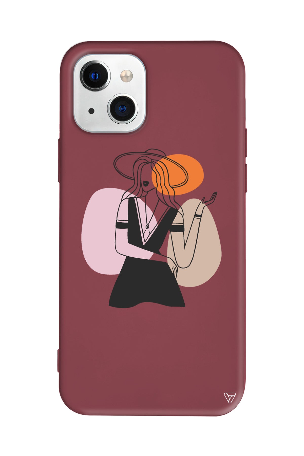 Isabella Lansman Model İçi Kadife Silikon Telefon Kılıfı