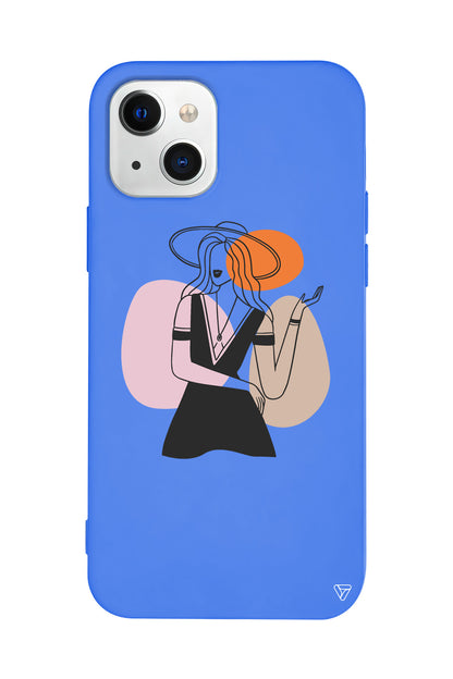 Isabella Lansman Model İçi Kadife Silikon Telefon Kılıfı – Plus Serisine Özel