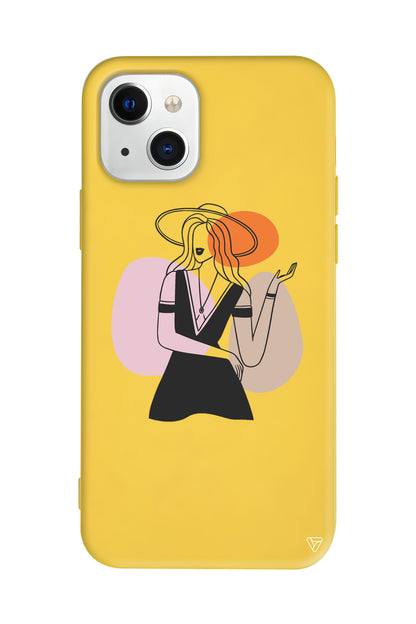 Isabella Lansman Model İçi Kadife Silikon Telefon Kılıfı – Plus Serisine Özel