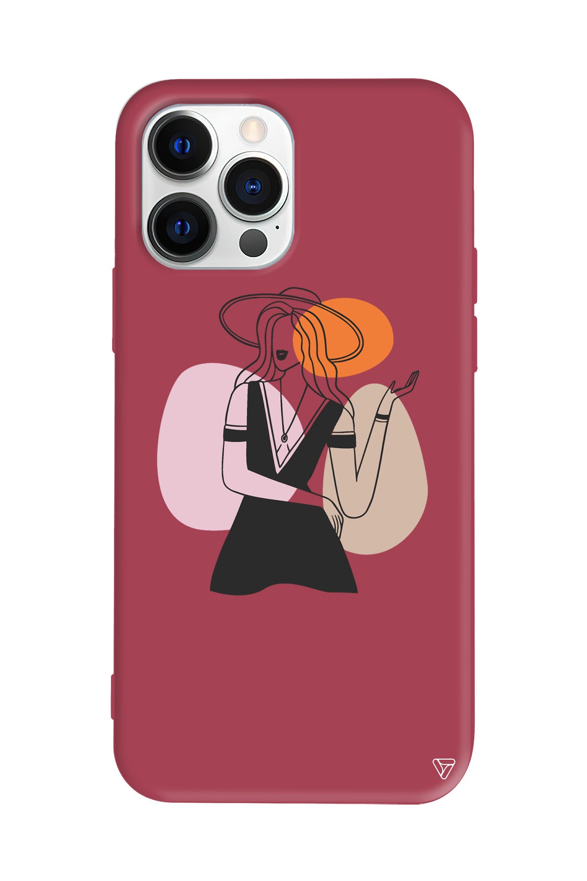 Isabella Lansman Model İçi Kadife Silikon Telefon Kılıfı