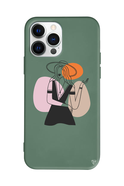 Isabella Lansman Model İçi Kadife Silikon Telefon Kılıfı