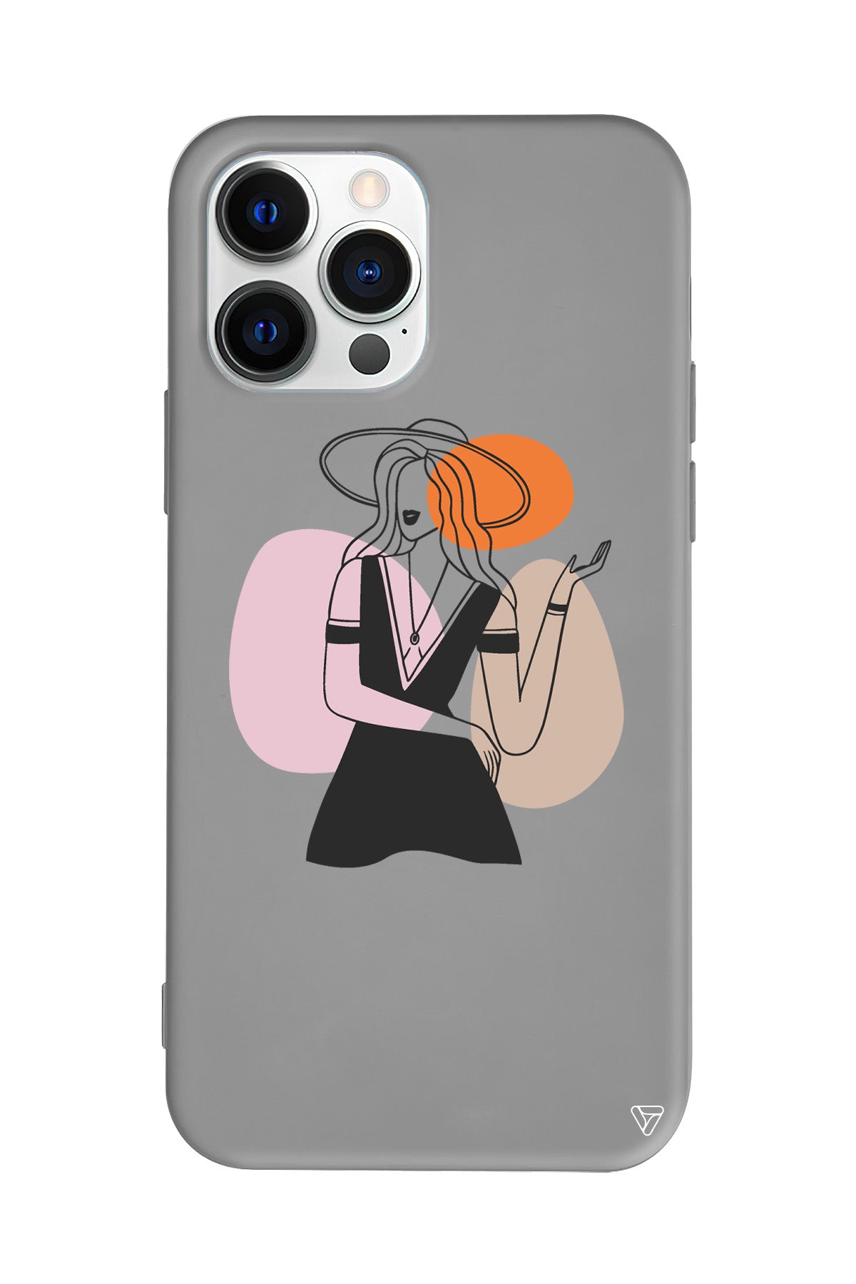 Isabella Lansman Model İçi Kadife Silikon Telefon Kılıfı