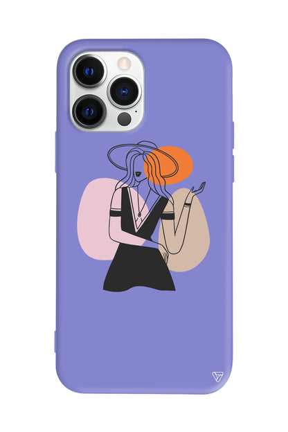 Isabella Lansman Model İçi Kadife Silikon Telefon Kılıfı