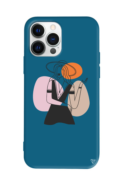 Isabella Lansman Model İçi Kadife Silikon Telefon Kılıfı