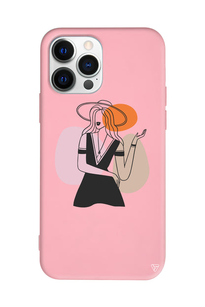 Isabella Lansman Model İçi Kadife Silikon Telefon Kılıfı