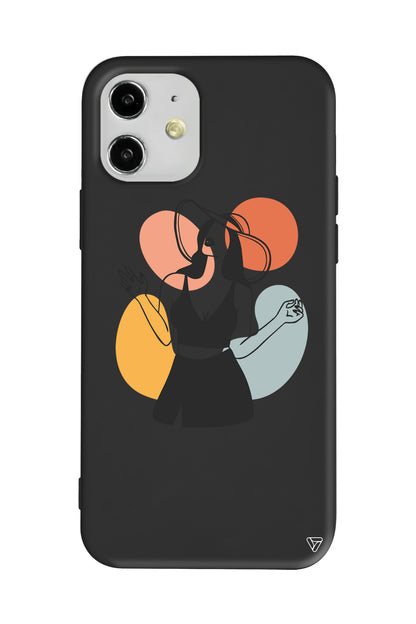 Isabella 2 Lansman Model İçi Kadife Silikon Telefon Kılıfı