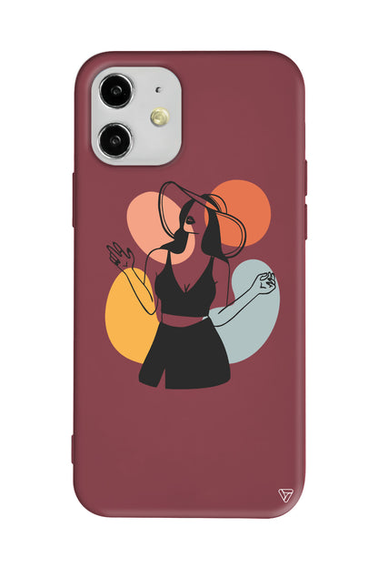 Isabella 2 Lansman Model İçi Kadife Silikon Telefon Kılıfı