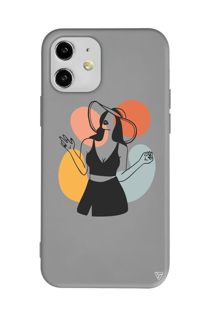 Isabella 2 Lansman Model İçi Kadife Silikon Telefon Kılıfı