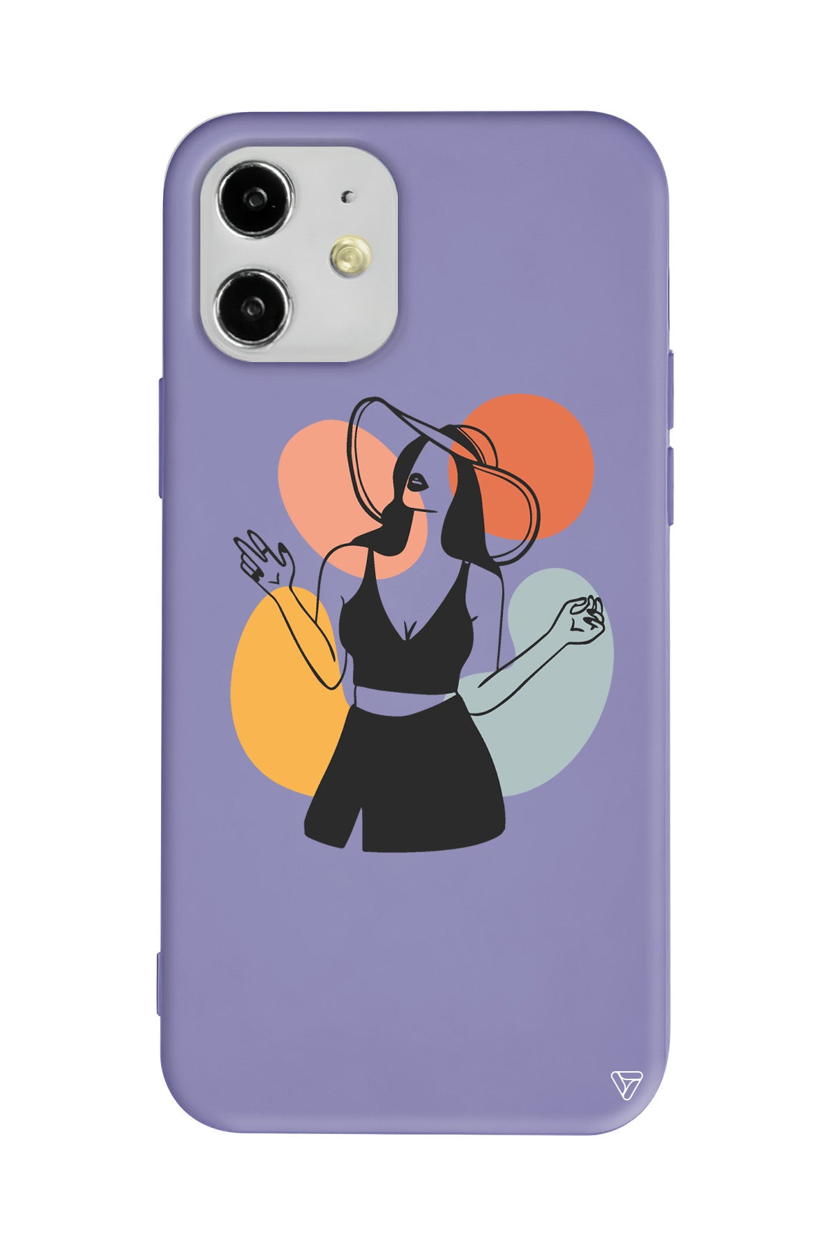 Isabella 2 Lansman Model İçi Kadife Silikon Telefon Kılıfı