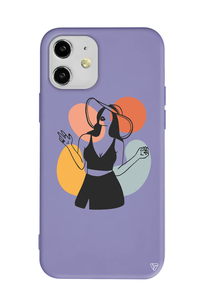 Isabella 2 Lansman Model İçi Kadife Silikon Telefon Kılıfı