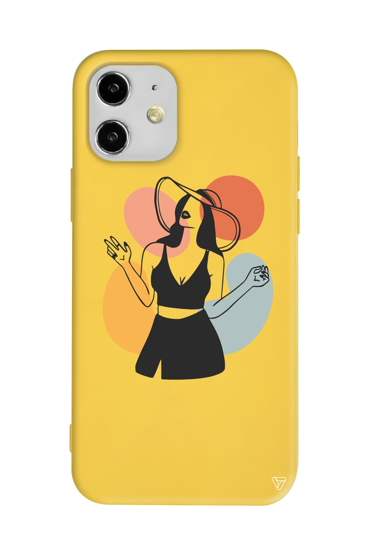 Isabella 2 Lansman Model İçi Kadife Silikon Telefon Kılıfı