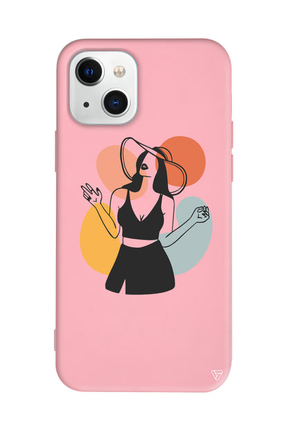 Isabella 2 Lansman Model İçi Kadife Silikon Telefon Kılıfı