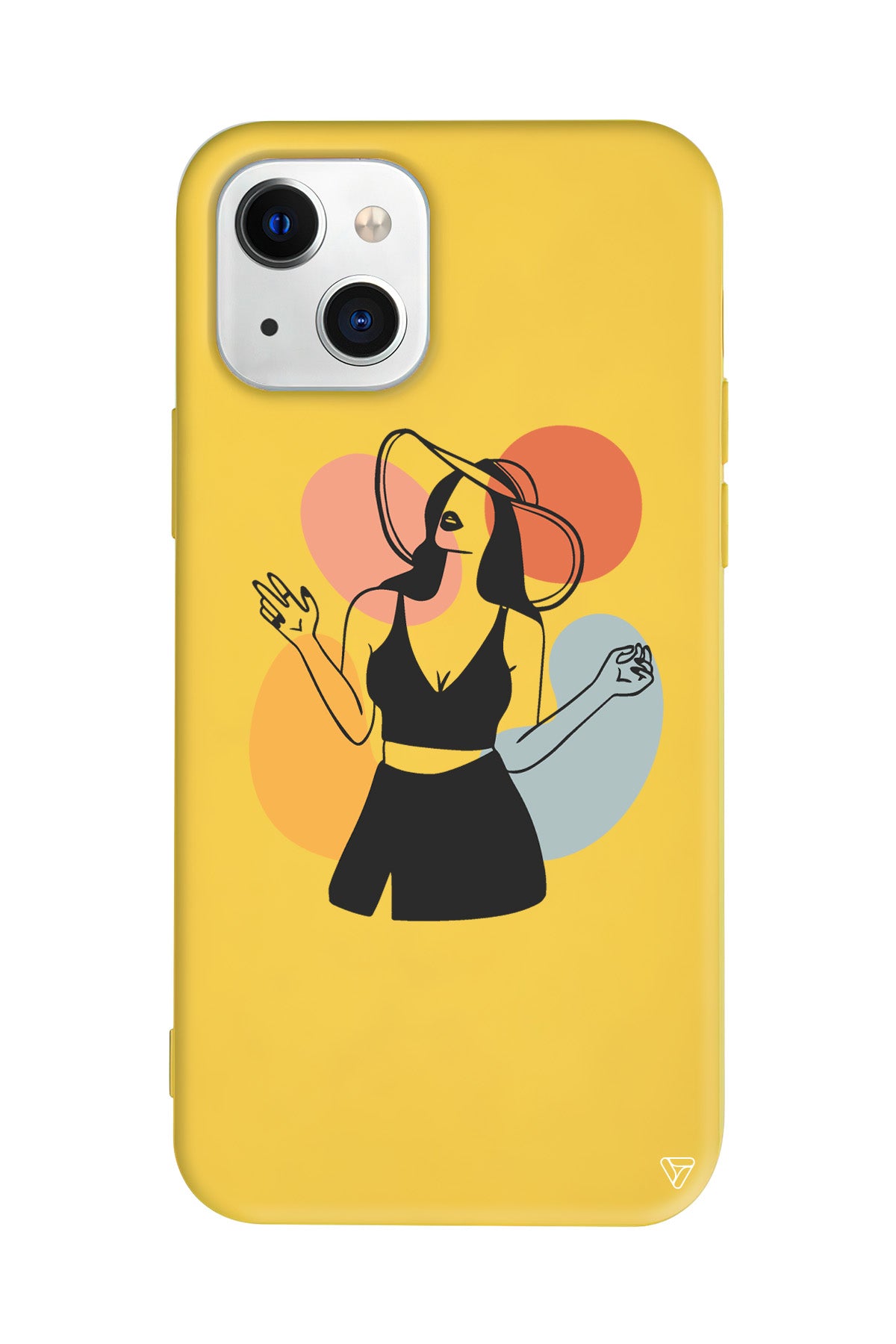 Isabella 2 Lansman Model İçi Kadife Silikon Telefon Kılıfı