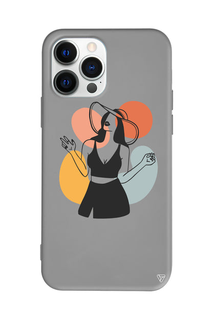 Isabella 2 Lansman Model İçi Kadife Silikon Telefon Kılıfı